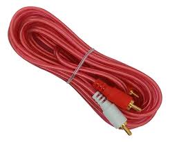 CABLE RCA COLOR ORO DE 3.60 M - RADOX 